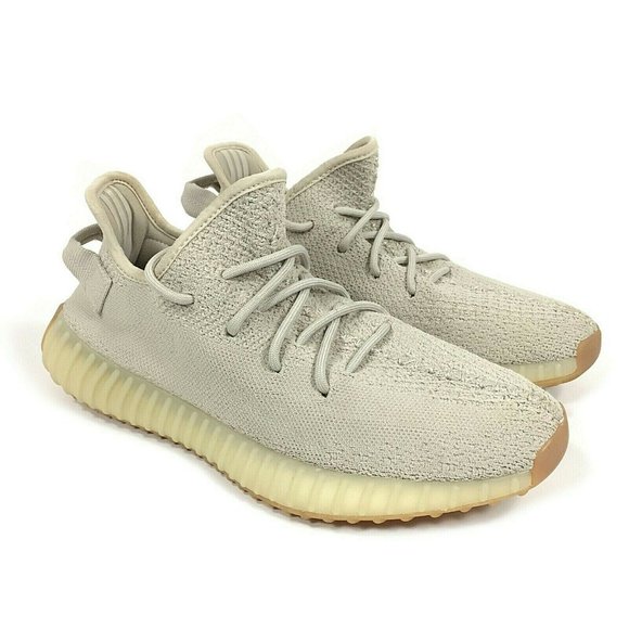 adidas YEEZY BOOST 350 V2 SESAME 2018 - Size 9 NEW - Picture 1 of 7